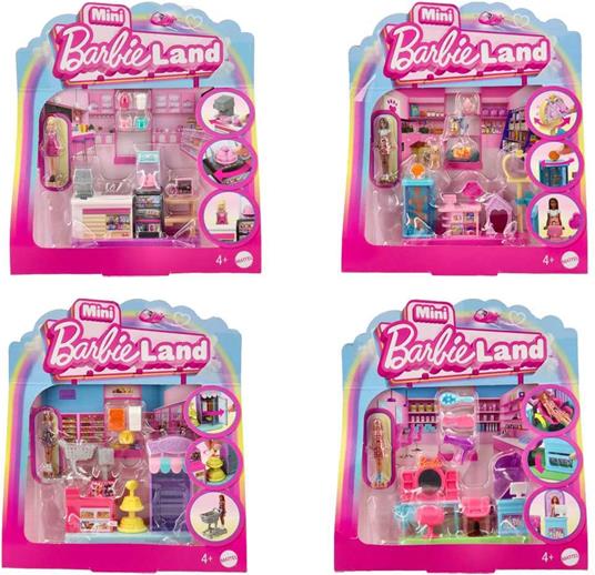 Mini Barbieland Playset Ass.