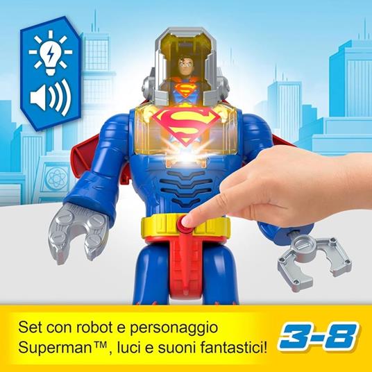 Personaggio Superman 30 Cm Dc Super Friends Imaginext  Jct47-9633 - 2