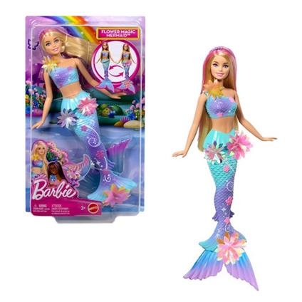 Bambola Barbie Sirena Magia Floreale  Jdm72