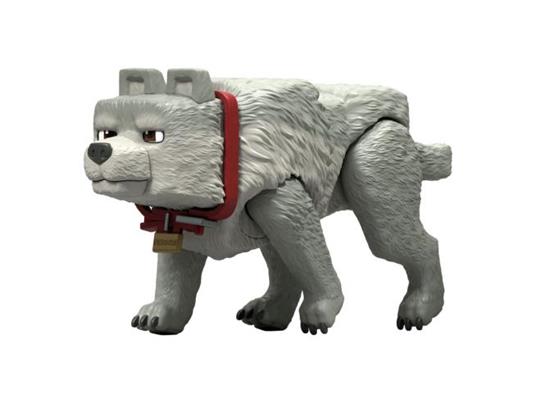A Minecraft Movie Action Figura Dennis The Wolf 10 Cm Mattel
