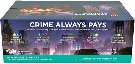 Magic the Gathering Streets of New Capenna Draft Booster Display (36) EN - 6