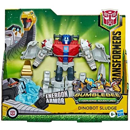 Personaggio Transformers Bumblebee Cyberverse 20 Cm Sludge Armor Hasbro F2754