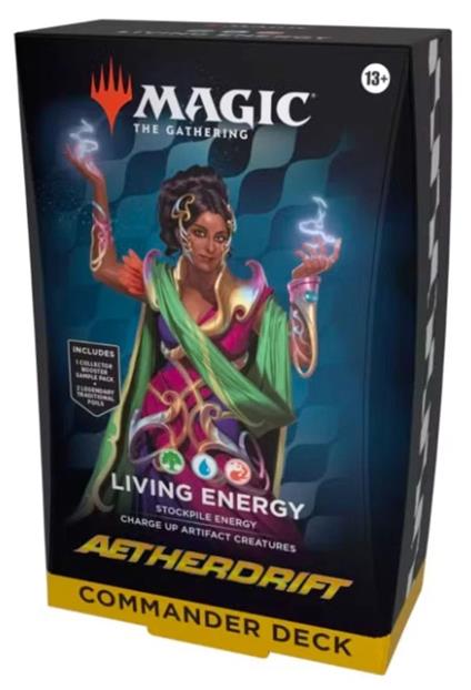 Magic The Gathering - Aetherdrift - Commander Deck - Living Energy - Eng
