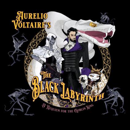 The Black Labyrinth - CD Audio di Aurelio Voltaire
