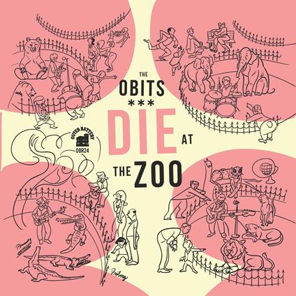 Die At The Zoo (Yellow Vinyl) - Vinile LP di Obits