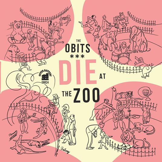 Die At The Zoo (Yellow Vinyl) - Vinile LP di Obits