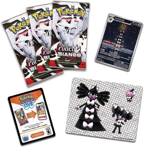 Pokémon: collezione con adesivi (Gothitelle) dell’espansione Scarlatto e Violetto - Fuoco Bianco - 3