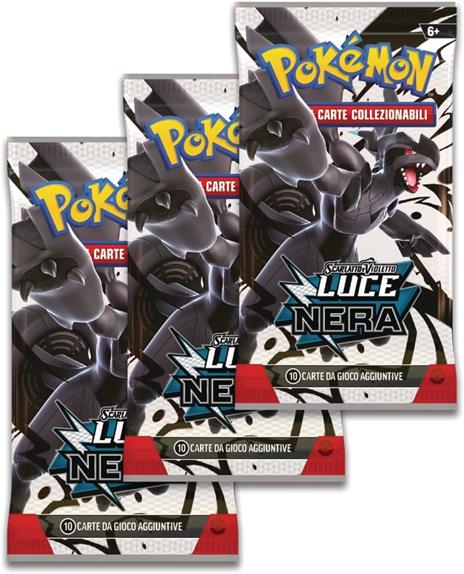 Pokémon: collezione con adesivi (Reuniclus) dell’espansione Scarlatto e Violetto - Luce Nera del GCC Pokémon - 3