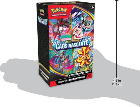 Pokemon - Bundle 6 bustine Caos Nascente - 4