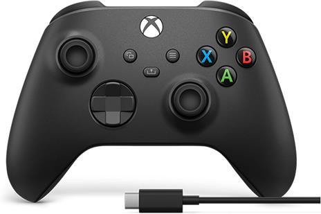 Microsoft XBOX Controller Wireless + USB Cable Windows 10 V2