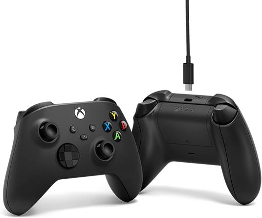 Microsoft XBOX Controller Wireless + USB Cable Windows 10 V2 - 3