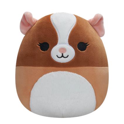 Squishmallows: Rei Toys - Personaggio 20 Cm Serie 2 - Brown E White Guinea Pig