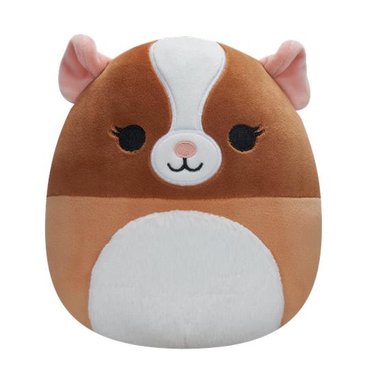 Squishmallows: Rei Toys - Personaggio 20 Cm Serie 2 - Brown E White Guinea Pig