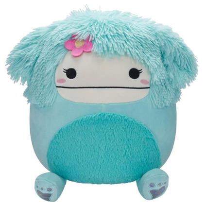 Squishmallows: Rei Toys - Personaggio 30 Cm Serie 2 - Joelle The Bigfoot W Flower