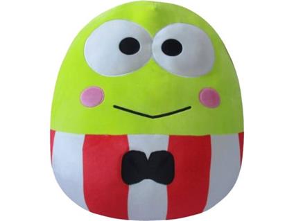 Squishmallows Peluche Figura Sanrio Core Keroppi Red Striped Suit 25 Cm Jazwares