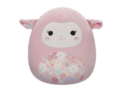 Squishmallows Peluche Figura Pink Lamb Con Floral Ears E Belly Lala 30 Cm Jazwares