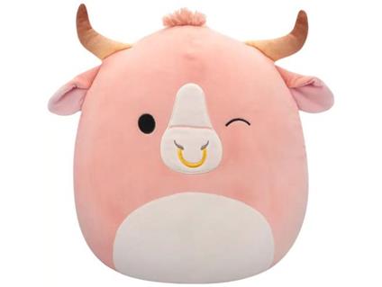 Squishmallows Peluche Figura Peach Brahma Bull Howland 40 Cm Jazwares