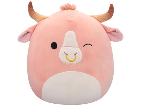 Squishmallows Peluche Figura Peach Brahma Bull Howland 40 Cm Jazwares