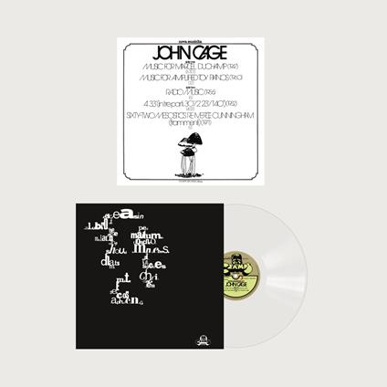 John Cage (180 gr. White Coloured Vinyl) - Vinile LP di John Cage