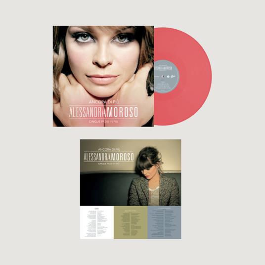 Ancora di Più - Cinque Passi in Più (Pink Coloured Vinyl) - Vinile LP di Alessandra Amoroso