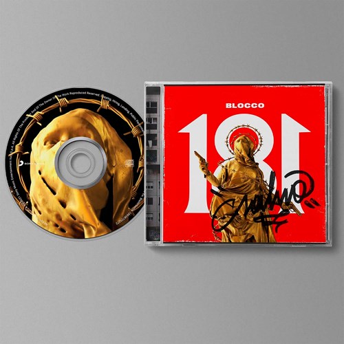 CD Blocco 181 - Original Soundtrack (CD autografato) (Colonna Sonora) Salmo