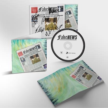 Fake News (Copia autografata) - CD Audio di Pinguini Tattici Nucleari