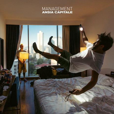 Ansia Capitale (Deluxe Blue Coloured Vinyl Edition - Copia autografata) - Vinile LP di Management