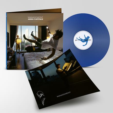 Ansia Capitale (Deluxe Blue Coloured Vinyl Edition - Copia autografata) - Vinile LP di Management - 2