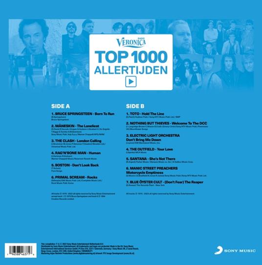 Veronica Top 1000 Allertijden (2024) - Vinile LP - 2