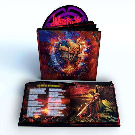 Invincible Shield (CD Deluxe - Hard cover book - 24 Page booklet - CD Audio di Judas Priest - 2