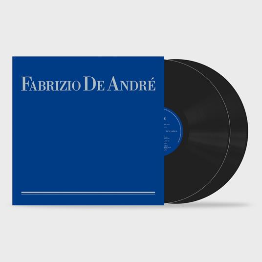 Fabrizio De André (Blu) (180 gr. Black Vinyl) - Vinile LP di Fabrizio De André