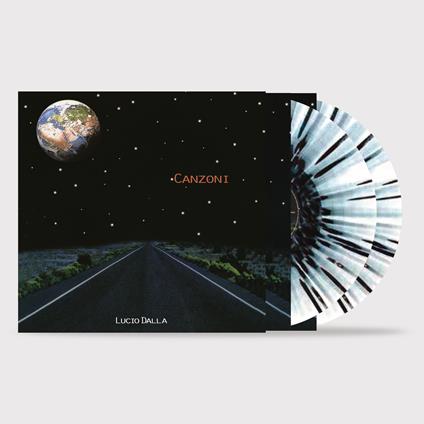 Canzoni (Splatter White and Black Vinyl - Numbered Edition) - Vinile LP di Lucio Dalla