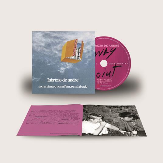 Non al denaro, non all'amore, né al cielo (CD + Nuovo Libretto Editoriale) - Edizione Way Point - CD Audio di Fabrizio De André - 2