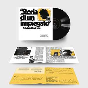 Vinile Storia di un impiegato (LP Nero 180 Gr. + Nuovo Libretto Editoriali) - Edizione Way Point Fabrizio De André