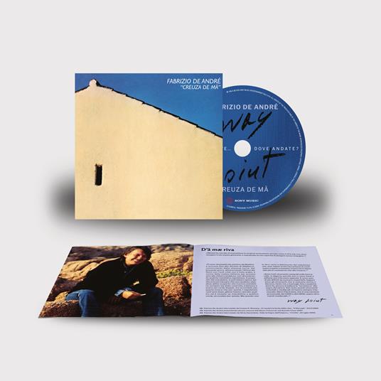 Creuza De Ma CD + Nuovo Libretto Editoriale) - Edizione Way Point. Da Dove Venite... Dove Andate - CD Audio di Fabrizio De André