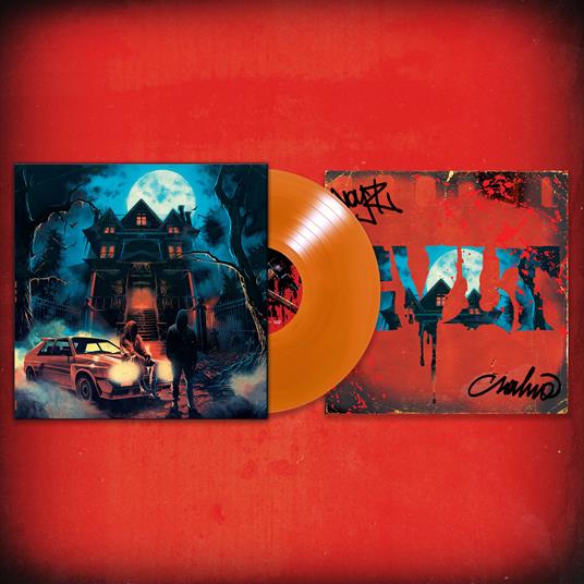 CVLT - LP Colorato Arancione Autografato - Vinile LP di Salmo Noyz