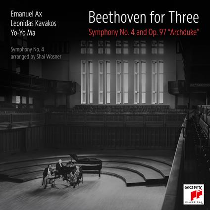 Beethoven for Three - CD Audio di Ludwig van Beethoven,Yo-Yo Ma,Emanuel Ax,Leonidas Kavakos