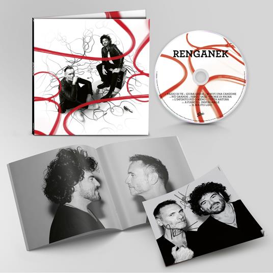 RENGANEK - CD Autografato (Sanremo 2024) - CD Audio di Nek,Francesco Renga - 2