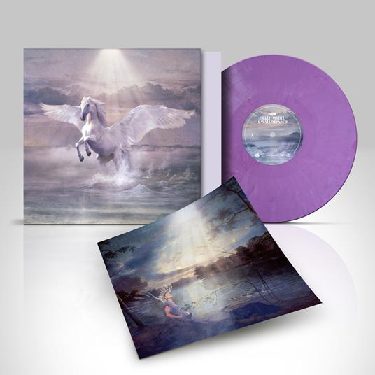 Sulle ali del cavallo bianco  (LP Marmorizzato Viola Numerato Autografato) - Vinile LP di Cosmo - 2