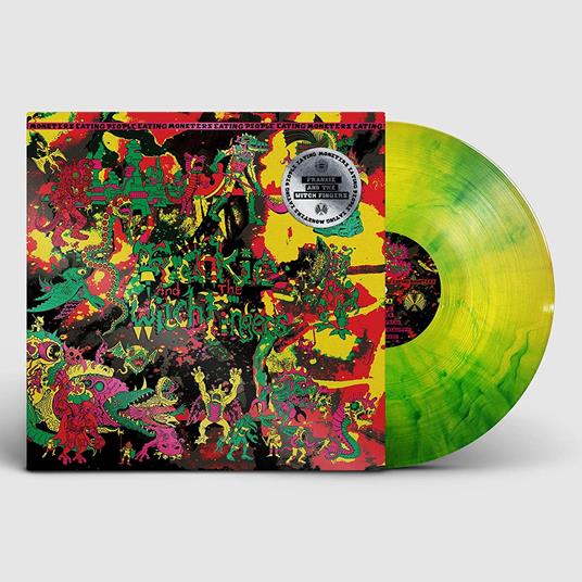 Monsters Eating People Eating... (Green Vinyl) - Vinile LP di Frankie and the Witch Fingers