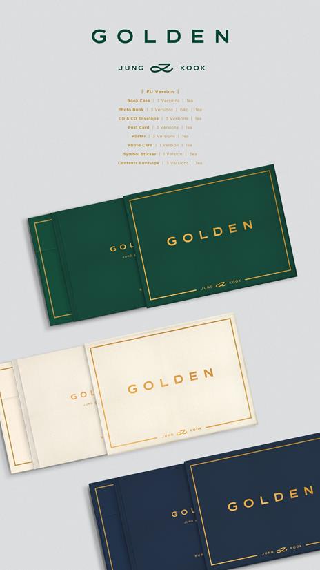 Golden (Shine Version) - CD Audio di Jung Kook (BTS) - 2