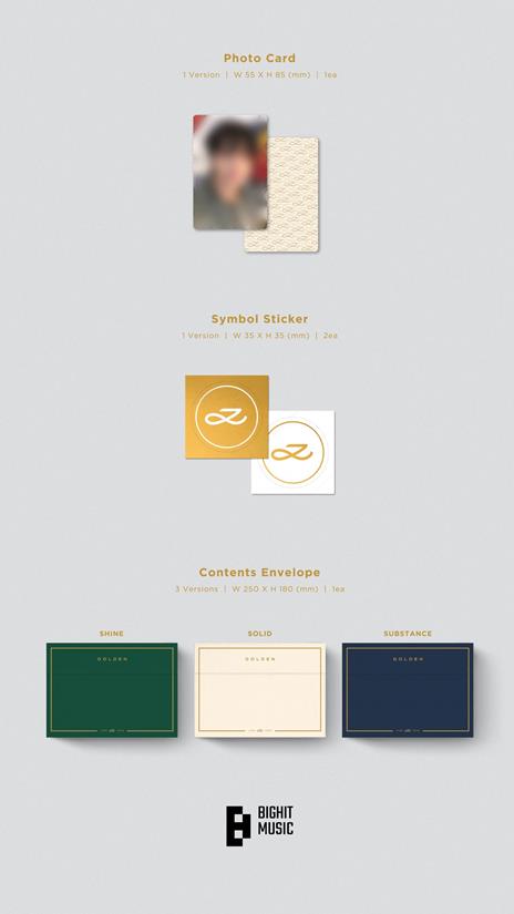 Golden (Shine Version) - CD Audio di Jung Kook (BTS) - 6