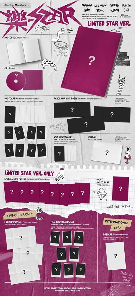 Rock-Star (Ltd Star Version) - CD Audio di Stray Kids - 2
