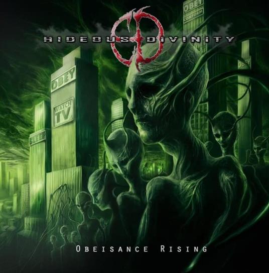 Obeisance Rising (Alien Green Vinyl) - Vinile LP di Hideous Divinity