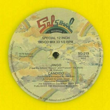 Jingo - Thousand Finger Man - Vinile LP di Candido