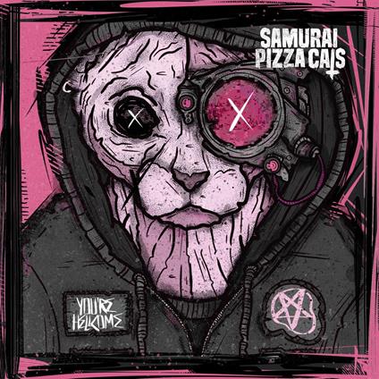 You're Hellcome (Marbled White & Black Edition) - Vinile LP di Samurai Pizza Cats