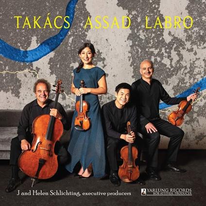 Takacs Assad Labro - CD Audio di Clarice Assad