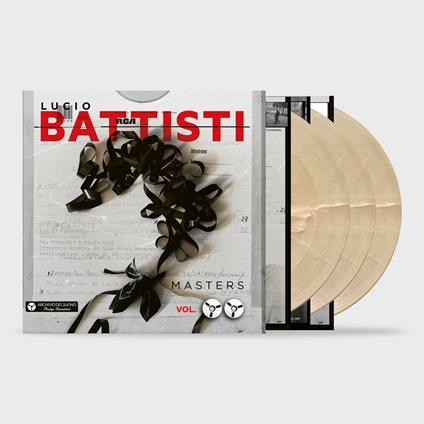Masters Vol.2 (3 LP 180 gr. - 192kHz - Transp. White Streaks Vinyl) - Vinile LP di Lucio Battisti
