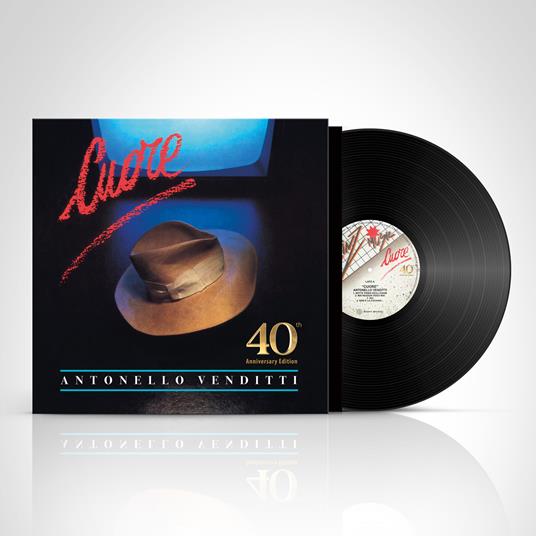 Cuore 40th Anniversary Edition (LP 180 gr. Black) - Vinile LP di Antonello Venditti