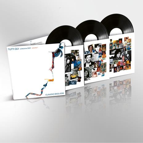 Tutti qui. Collezione 2021 vol.1 (3 LP 180 gr. Black) - Vinile LP di Claudio Baglioni